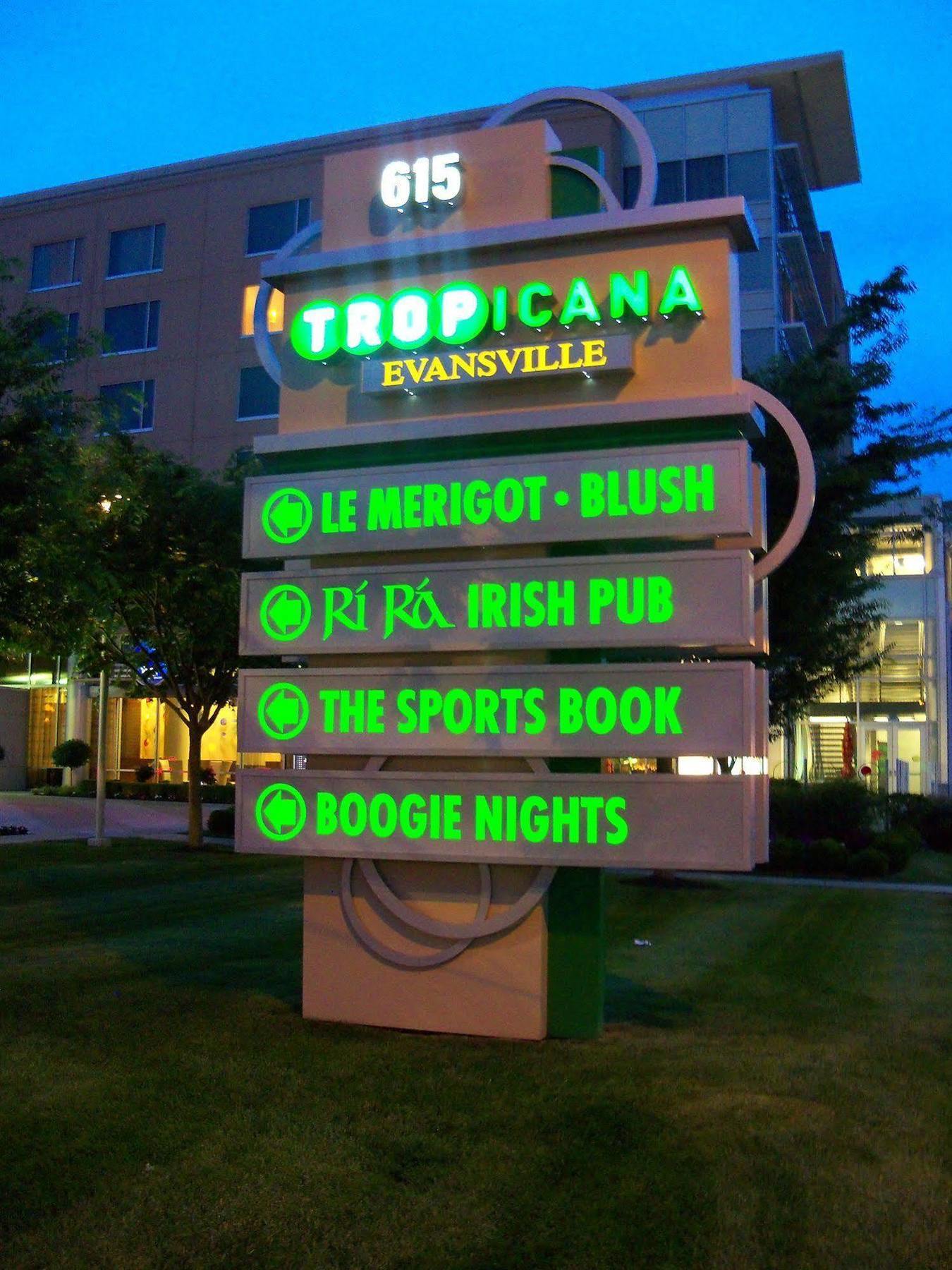 Le Merigot At Tropicana Evansville Exteriör bild